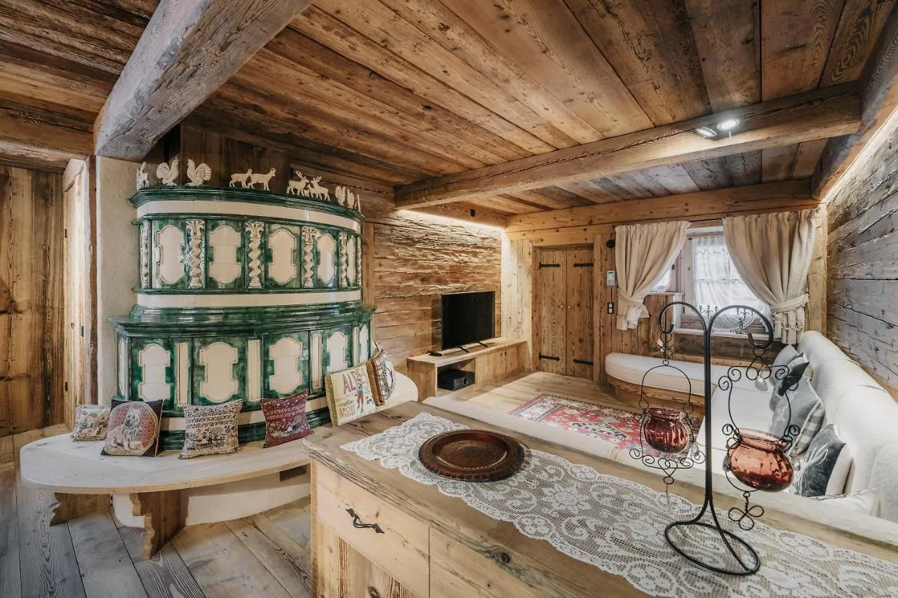 Rum i privatbostad Luxury Cortina Lägenhet Cortina dʼAmpezzo Italien